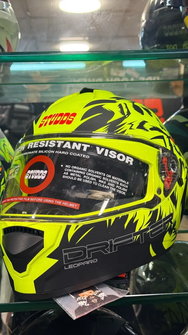 Off-road and motocross style helmet at Speed World